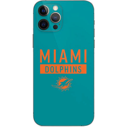 NFL Miami Dolphins Teal Performance Series iPhone 12 Pro Skin